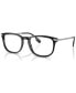 Men's Rectangle Eyeglasses, BE236956-O