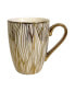 Matrix 6-Pc. Gold-Silver Tone Mugs