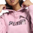 Puma Essentials+ Animal Pullover Hoodie Womens Pink Casual Outerwear 68149248