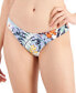 Roxy Beach 281152 Classics Cheeky Bikini Bottoms Bright White Soul Flower Size L