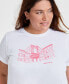 Trendy Plus Size Crewneck Brooklyn Graphic T-Shirt, Created for Macy's