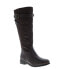 Trotters Lyra Wide Calf T1669-273 Womens Brown Leather Knee High Boots 5.5