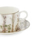 Tall Trees Teacup & Saucer, Set of 4