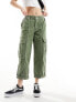 Vans sidewalk trousers in khaki green