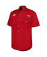 Men's Cardinal Arkansas Razorbacks Bonehead Button-Up Shirt