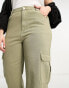 Yours straight leg cargo jean in khaki