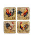 Gilded Rooster 16-Pc. Dinnerware Set