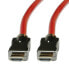 ROLINE 11.04.5901 - 1 m - HDMI Type A (Standard) - HDMI Type A (Standard) - 7680 x 4320 pixels - Red