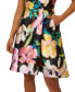 Petite Mikado High-Low Dress