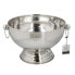 BARCRAFT Hammered Stainless Steel Champagne Bowl