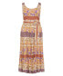 Plus Size Sasha Border Maxi Dress