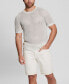 Men's Otto Noah Textured-Knit Short-Sleeve Sweater