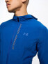 Under Armour Running Out Run The Storm jacket in blue