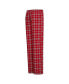 Women's Cardinal, Gray Stanford Cardinal Arctic T-shirt and Flannel Pants Sleep Set