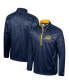 Men's Navy Cal Bears The Machine Half-Zip Jacket