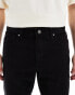 ASOS DESIGN tapered fit jeans in black - BLACK