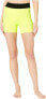 FP Movement 257547 Women's Seamless Shorts Highlighter Yellow Size X-Small