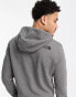 The North Face Simple Dome fleece hoodie in grey