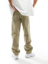 Dickies duck canvas utility trousers in light tan