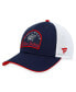 Men's Navy, White Columbus Blue Jackets Fundamental Adjustable Hat