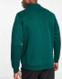 South Beach 1/4 zip sweatshirt in green