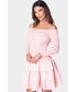 Women's Off The Shoulder Tiered Dress