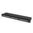 LANBERG 19´´ CAT FTP Frontal Panel rack 6A 24 ports