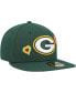 Men's Green Green Bay Packers Chain Stitch Heart 59FIFTY Fitted Hat