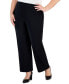 Plus and Petite Plus Size Wide-Leg Pull-On Pants, Created for Macy's