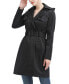 Women's Angie Water Resistant Hooded Trench Coat