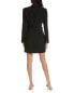 Amanda Uprichard Parnell Blazer Mini Dress Women's Black S