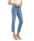 Women's High Rise Slim Straight Jeans