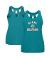 Women's Aqua Miami Dolphins 2024 NFL Training Camp Tank Top