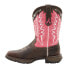 Durango Benefiting Stefanie Spielman Square Toe Cowboy Womens Brown, Pink Casua