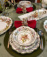 Winters Forest 12-Pc. Melamine Dinnerware Set, Service for 4