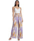 Women's Pleated Wide-Leg Pants