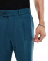 Viggo lavoir suit trousers in petrol blue