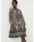 Women's Amy Mosaic Leaf Tunic Dress