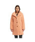 Women's Sherpa Teddy Coat With Notch Collar