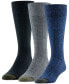 Men's Speckled Hampton Crew Dress Socks, 3-Pack