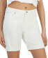 Women's Rolled-Cuff High Rise Bermuda Shorts