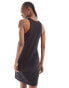 Vans varsity tank mini dress with tonal logo in black