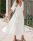 Women's Opal Plunging Maxi Beach Dress