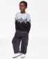 Charter Club Toddler Boys Snowflake Crewneck Sweater, Created for Macy's