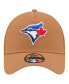 Men's Brown Toronto Blue Jays A-Frame Trucker 9FORTY Adjustable Hat