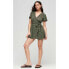 SUPERDRY Vintage Mini Wrap Dress