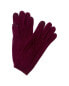 Amicale Cashmere Cable Gloves Women's