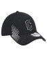 Men's Black Cleveland Guardians Active Dash Mark 39THIRTY Flex Hat