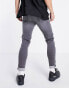 DTT skinny fit jeans in grey