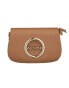 Valentino Moses flap bag with gold detailing in beige